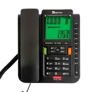 Beetel M71 Corded Landline Phone – Reliable Wired Telephone with Caller ID & LCD Display for Home & Office