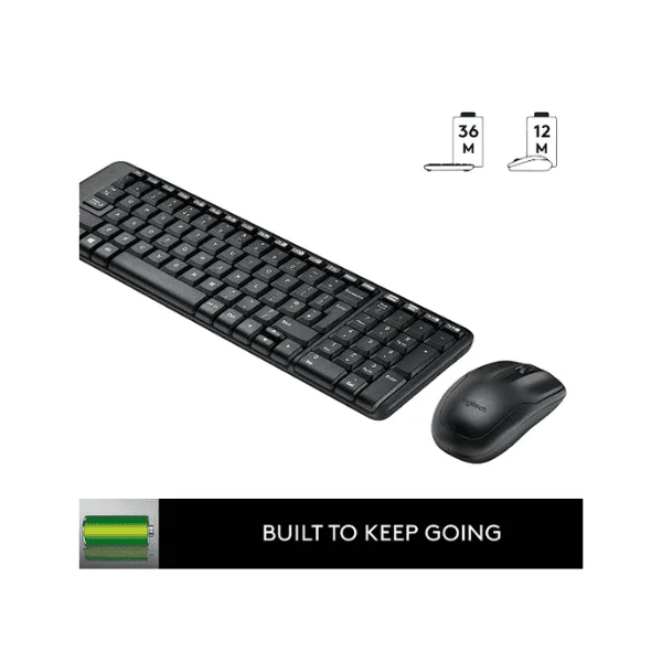 Logitech MK215 Wireless Keyboard and Mouse Combo