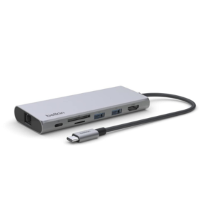 Belkin USB-C Hub 7-in-1 MultiPort Adapter Dock with 4K HDMI & 100W PD