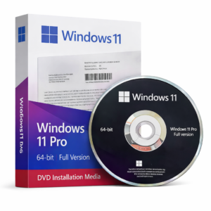 Windows 11 Pro 64-Bit DVD Box