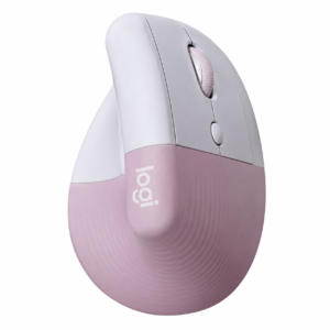 Logitech Lift Vertical Ergonomic Wireless Mouse - Rose