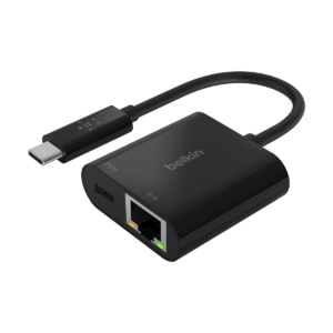 Belkin USB-C to Ethernet Adapter with 60W Charging