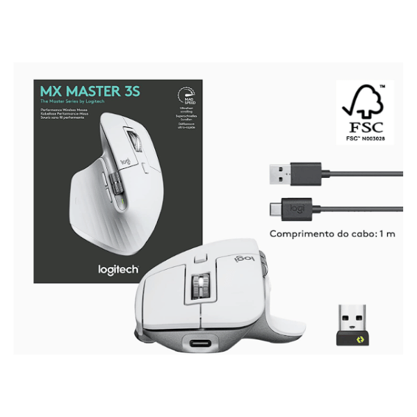 Logitech Mx Master 3S For Mac (White)