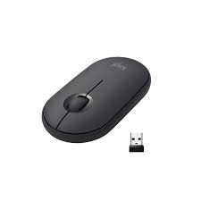 Logitech Pebble M350 Bluetooth + 2.4 GHz Wireless Mouse – Compact Silent Mouse for Laptop, iPad & Windows PC