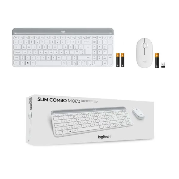 Logitech MK470 Slim Wireless Keyboard and Mouse - Image 6