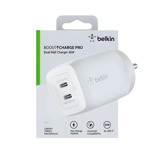 Belkin 65 Watt Dual Port Charger