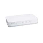 D-Link DGS-1008A 8-Port Gigabit Easy Desktop Switch (White)
