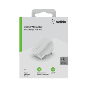 Belkin 30W USB-C Wall Charger PPS PD 3.0 Fast Charging Adapter for iPhone 17 Air Pro Pro Max