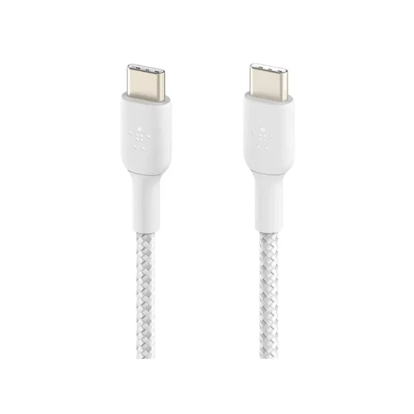 Belkin USB-C to USB-C Braided 3.3 Feet (1 Meter) Fast charging Type C Cable