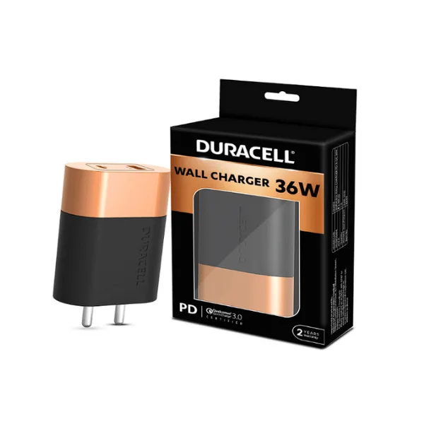 DURACELL 36 Watts Fast Wall Charger Adapter