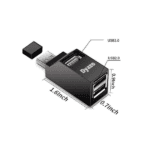 Dyazo 3-Port USB Data Hub