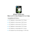_HP 682 ColorBlack Ink Cartridge Combo 2-Pack