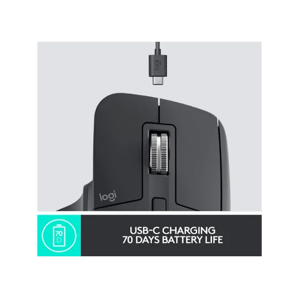 Logitech MX Master 3 Wireless Mouse,