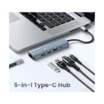 Portronics Mport 51 5-in-1 Type C HUB