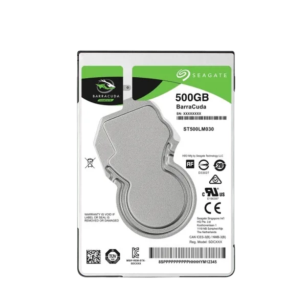 Seagate BarraCuda 500gb Laptop Hard Disk