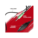 Zebronics zeb grace wired headphone