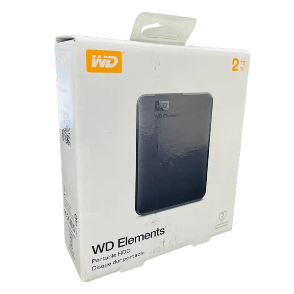 WD 2TB Elements Portable Hard Disk Drive - Image 2