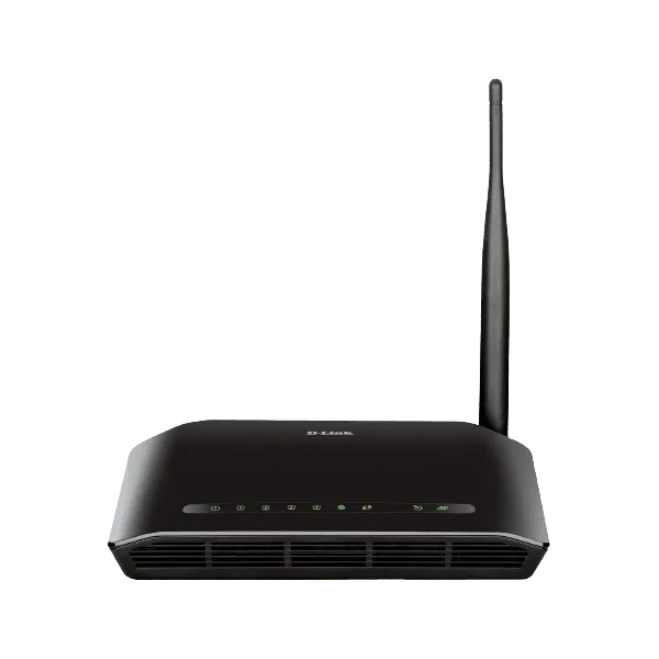 D-Link DSL-2730U Wireless-N 150 ADSL2+ 4-Port Router