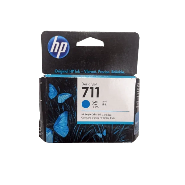 HP 711 29ml Cyan DesignJet Ink Cartridge - CZ130A