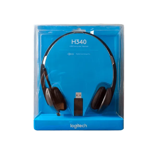 Logitech H340 Stereo Wired Over usb headphone - Image 3