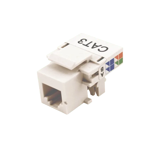 Cat3 Rj11 Telephone I/O Keystone Jack - Image 2