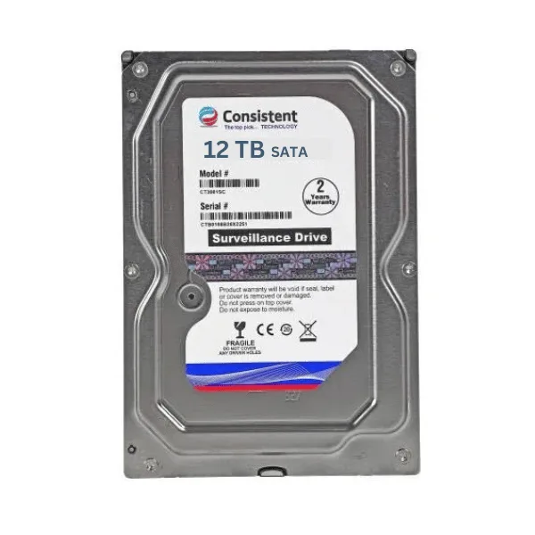 Consistent 12Tb Surveillance Hdd Drive