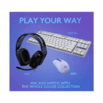 Logitech G335 Lightweight Gaming Wired Over Ear Headphones with Mic (5) Logitech G335 Lightweight Gaming Wired Over Ear Headphones with Mic