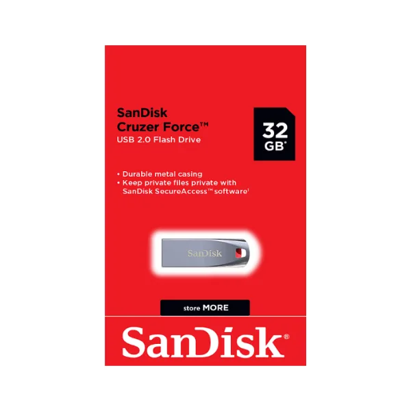 SanDisk Cruzer Force USB Flash Drive 32GB