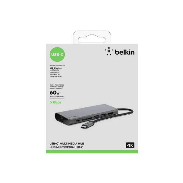 Belkin USB C 6 in 1 Hub Adapter  (1)