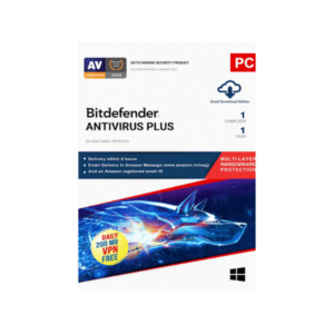 Bitdefender 1 Computer,1 Year Antivirus Plus Windows Latest Version Email Delivery In 2 Hours- No Cd