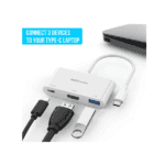 Portronics C-Konnect Type C to HDMI Adapter (3-in-1)