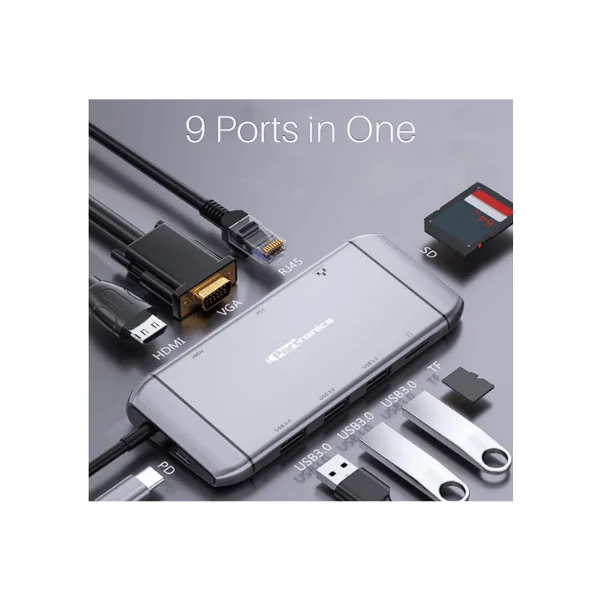 Portronics Mport 9C Multiport USB Hub