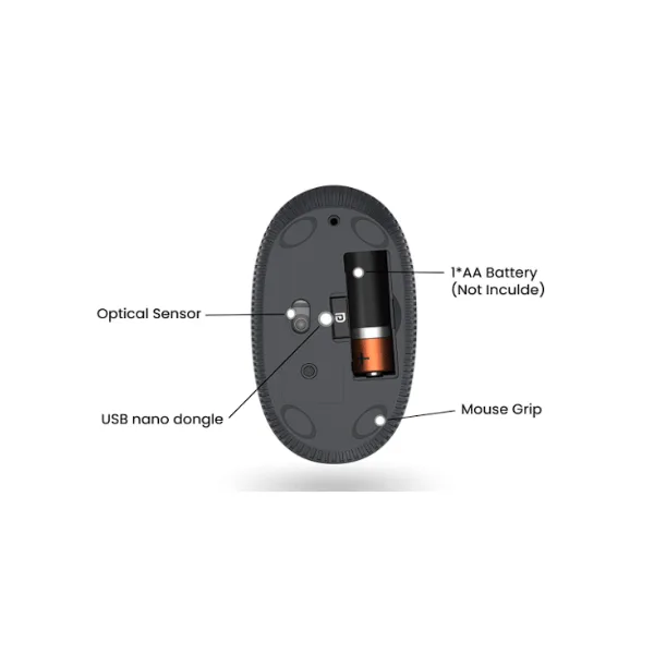 Portronics Toad 22 2.4Ghz Wireless Optical Mouse