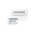 _Samsung EVO Plus 128GB microSDXC UHS-I U3 130MBs Full HD & 4K UHD Memory Card with Adapter (MB-MC128KA)