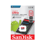 SanDisk Ultra microSD UHS-I Card 512GB, 120MBs R