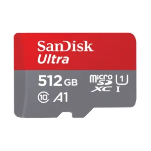 SanDisk Ultra microSD UHS-I Card 512GB, 120MBs R