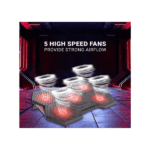 Zinq Technologies Five Fan Cooling Pad and Laptop Stand