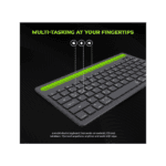 i Gear Dual connect Dual Channel Bluetooth Keyboard for Mac