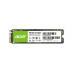 Acer FA100 512GB PCIe Gen3 x4 NVMe 3D NAND SSD M.2 Internal SSD