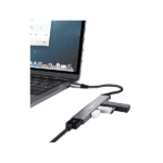Amazon Basics 4-in-1 USB Hub with Type C Multiport Adapter