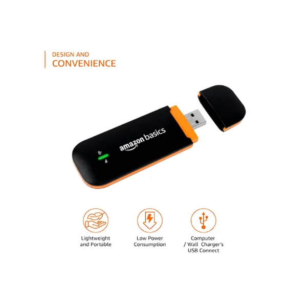 Amazon Basics 4G LTE WiFi USB Dongle Stick