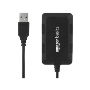 Amazon Basics Hi-Speed 4 Port Ultra Slim USB 2.0 Hub