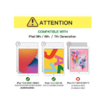 Tempered Glass Screen Protector Compatible with iPad