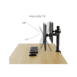 amazon basics Dual Monitor Stand