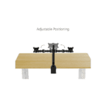 amazon basics Dual Monitor Stand (4)