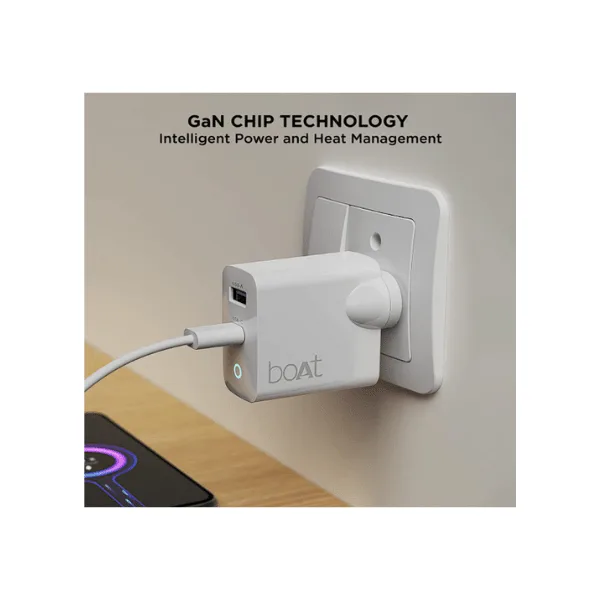 boAt 65 W Dual Port Gan All in 1 Charger 