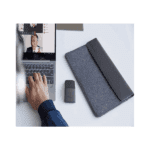 Lenovo Yoga 15-inch Split Leather and Woolen Felt Sleeve with Magnetic Closure (3)