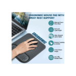 Tukzer Gel Mouse Pad Wrist Rest Memory-Foam Ergonomic Mousepad (4)