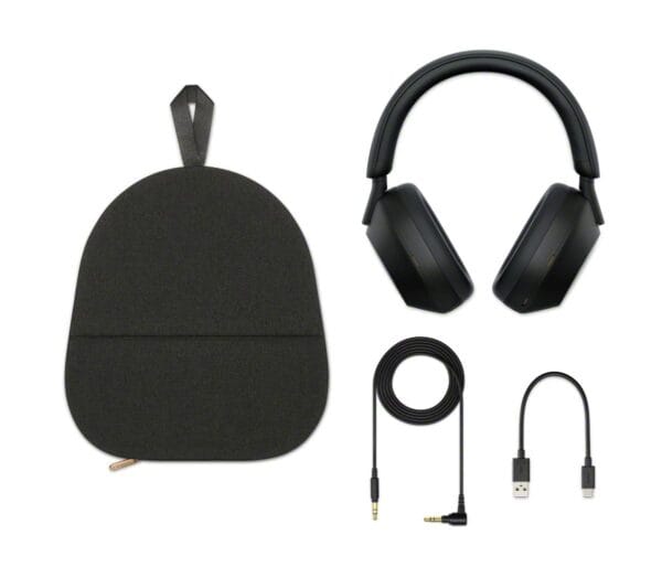 Sony WH-1000XM5 Wireless Bluetooth Over Ear Headphones with Mic - Image 2