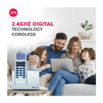 Beetel X75 2.4Ghz Cordless Landline (4)